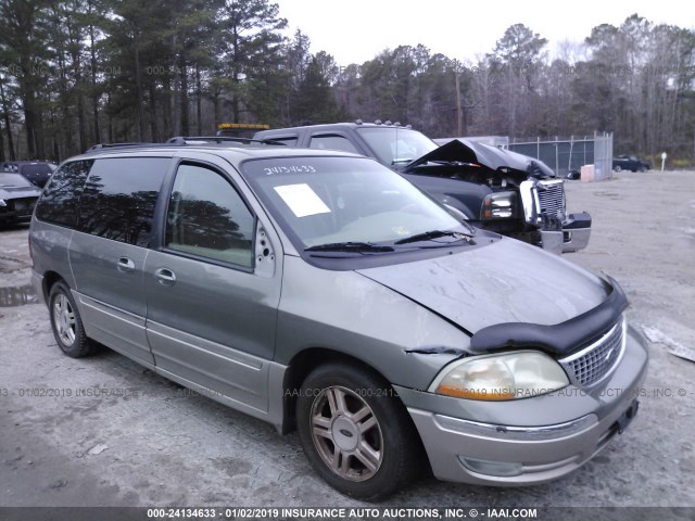 2FMDA53463BA91493 - 2003 FORD WINDSTAR SEL GRAY photo 1