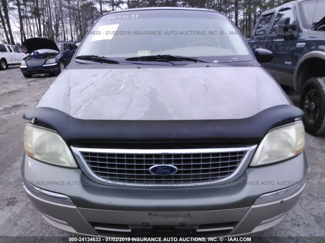 2FMDA53463BA91493 - 2003 FORD WINDSTAR SEL GRAY photo 6