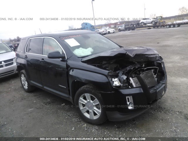 2GKFLREK2D6248459 - 2013 GMC TERRAIN SLE BLACK photo 1