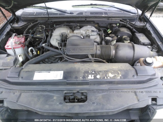 5LMEU27R42LJ01529 - 2002 LINCOLN NAVIGATOR Schwarz Foto 10