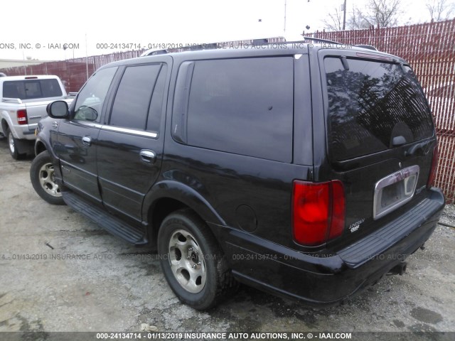 5LMEU27R42LJ01529 - 2002 LINCOLN NAVIGATOR Schwarz Foto 3