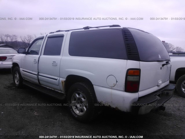 3GKFK16Z04G246455 - 2004 GMC YUKON XL K1500 WHITE photo 3