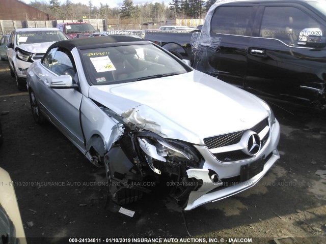 WDDKK5KF9EF291447 - 2014 MERCEDES-BENZ E 350 SILVER photo 1