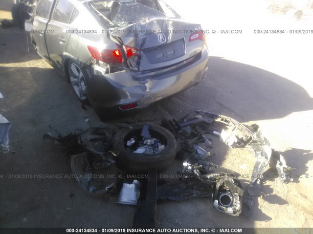 19VDE1F75DE012731 - 2013 ACURA ILX 20 TECH GRAY photo 6