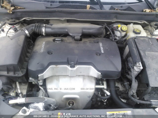 1G11B5SL7EF186412 - 2014 CHEVROLET MALIBU LS BEIGE photo 10