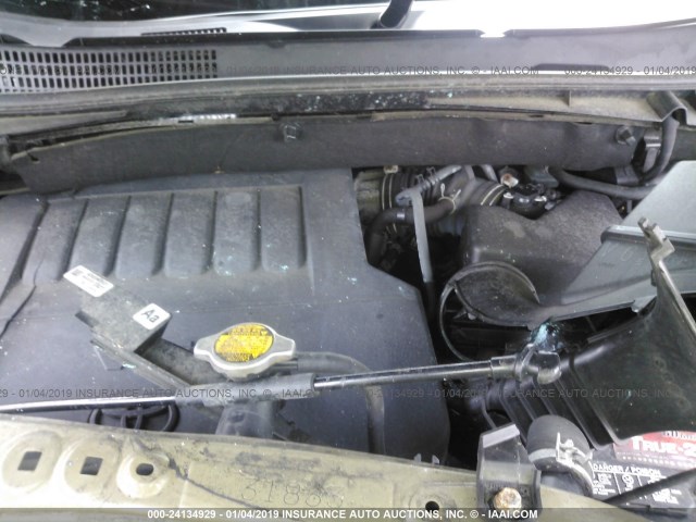 5TDBKRFH1ES005460 - 2014 TOYOTA HIGHLANDER LE/LE PLUS GRAY photo 10