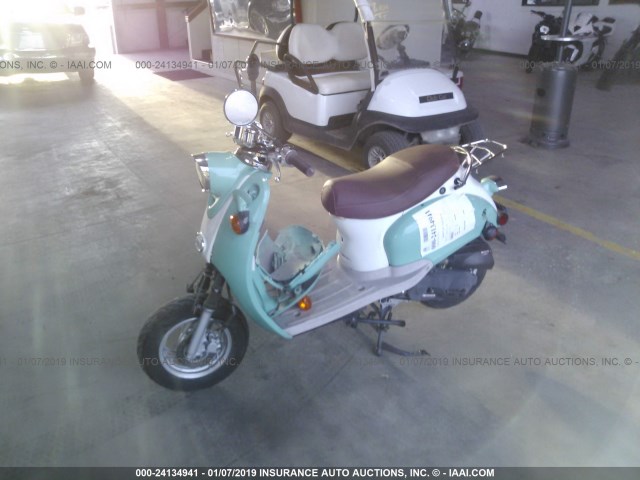 L5YACBPA6F1108074 - 2015 WOLF ISLAND MOPED  TURQUOISE photo 2