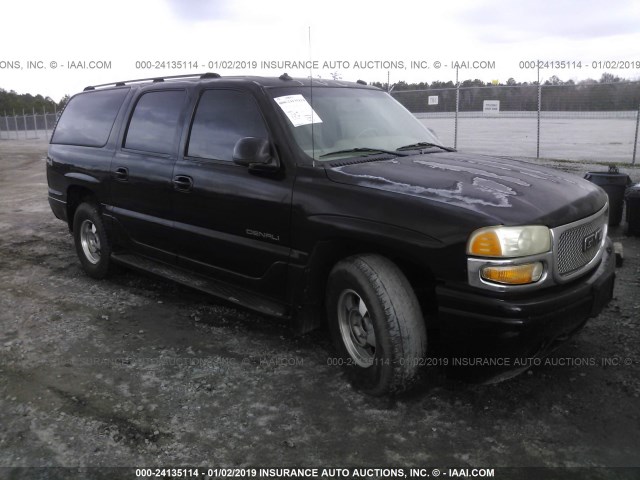 1GKFK66U03J149643 - 2003 GMC YUKON XL DENALI BLACK photo 1