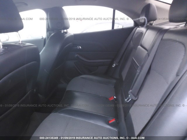 1G11D5RR4DF119513 - 2013 CHEVROLET MALIBU 1LT RED photo 8