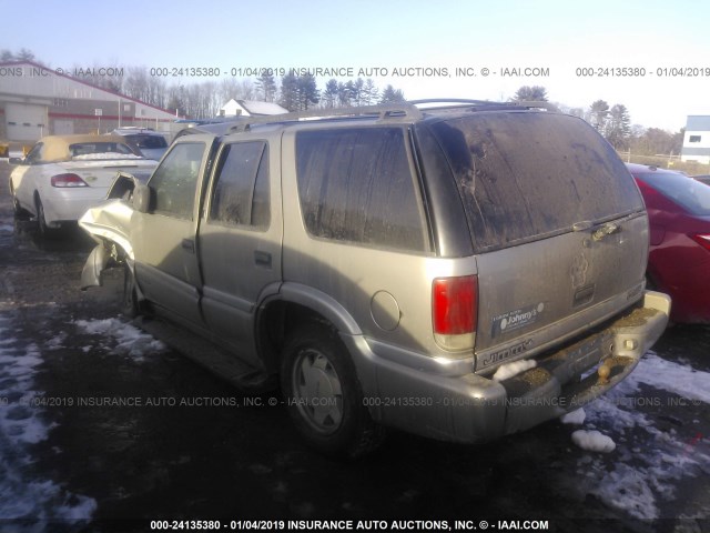 1GKCS13W7X2539621 - 1999 GMC JIMMY GRAY photo 3