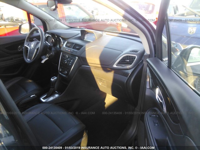 KL4CJCSB0GB588744 - 2016 BUICK ENCORE BLACK photo 5