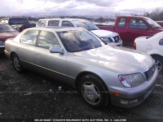 JT8BH28F9Y0178747 - 2000 LEXUS LS 400 TAN photo 1