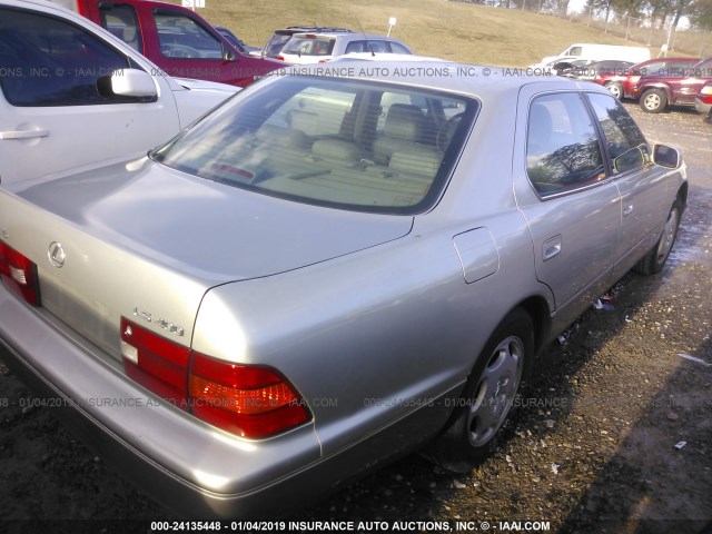 JT8BH28F9Y0178747 - 2000 LEXUS LS 400 TAN photo 4