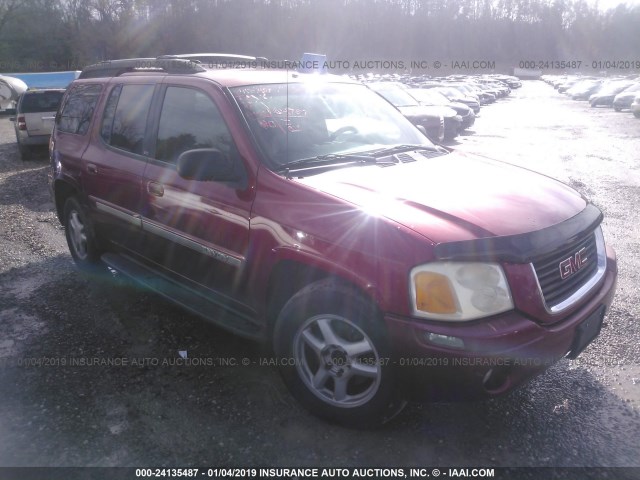 1GKET16S536144483 - 2003 GMC ENVOY XL MAROON photo 1