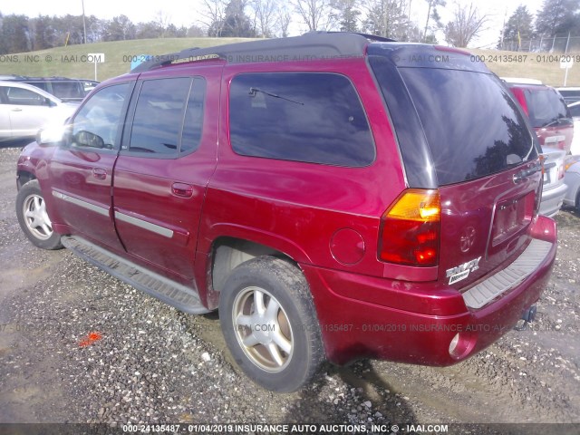 1GKET16S536144483 - 2003 GMC ENVOY XL MAROON photo 3