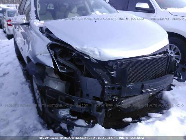 1GNKRJED2BJ114411 - 2011 CHEVROLET TRAVERSE LT SILVER photo 6