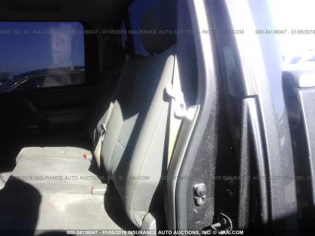 1N6BA07AX6N528576 - 2006 NISSAN TITAN XE/SE/LE GRAY photo 8