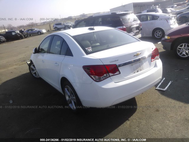 1G1PF5SB8G7128246 - 2016 CHEVROLET CRUZE LIMITED LT WHITE photo 3