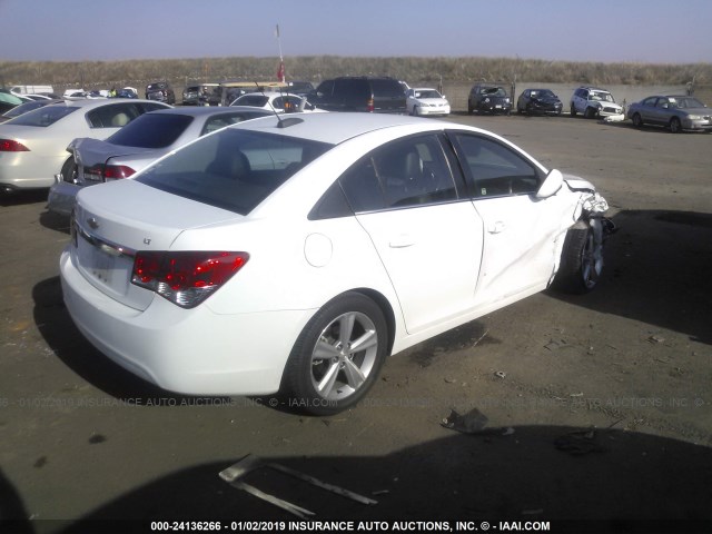 1G1PF5SB8G7128246 - 2016 CHEVROLET CRUZE LIMITED LT WHITE photo 4