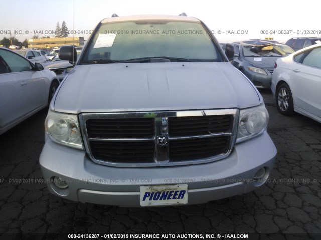 1D8HB38P39F712885 - 2009 DODGE DURANGO SE SILVER photo 6