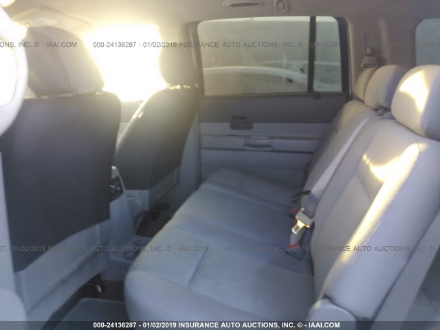 1D8HB38P39F712885 - 2009 DODGE DURANGO SE SILVER photo 8