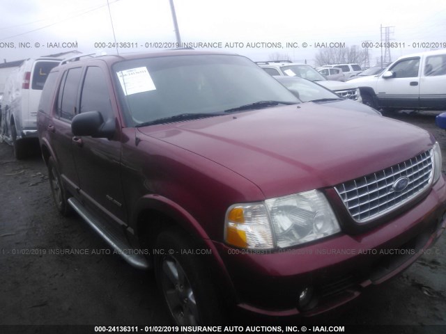 1FMDU75W74UB16771 - 2004 FORD EXPLORER LIMITED RED photo 1