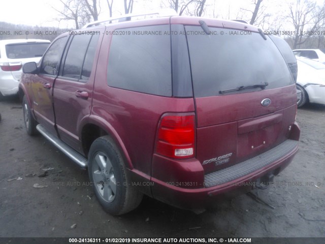 1FMDU75W74UB16771 - 2004 FORD EXPLORER LIMITED RED photo 3