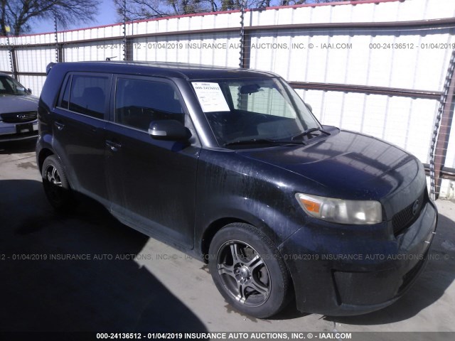JTLKE50E581021648 - 2008 TOYOTA SCION XB Қара фото 1