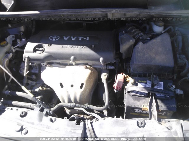 JTLKE50E581021648 - 2008 TOYOTA SCION XB Қара фото 10