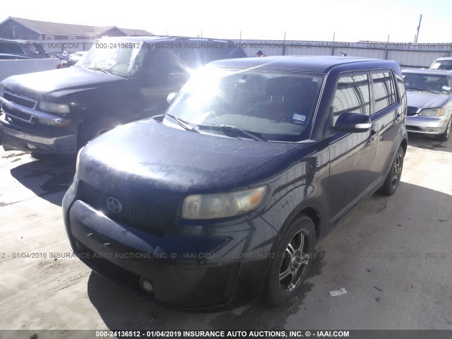 JTLKE50E581021648 - 2008 TOYOTA SCION XB Қара фото 2
