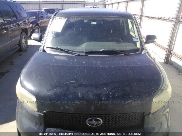 JTLKE50E581021648 - 2008 TOYOTA SCION XB Қара фото 6