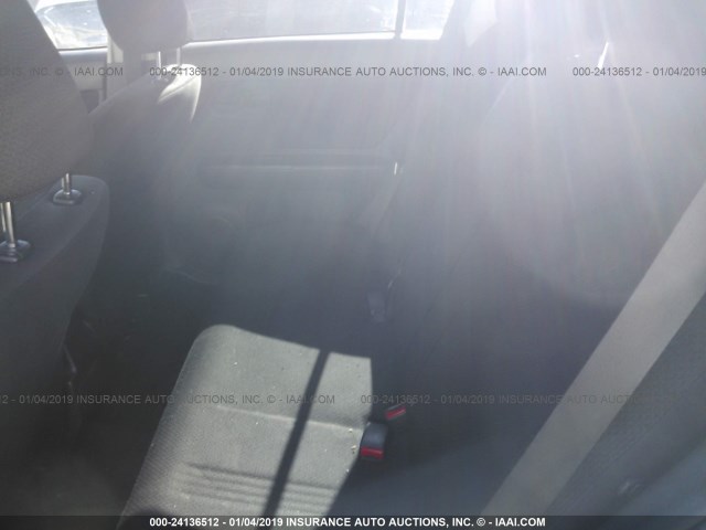 JTLKE50E581021648 - 2008 TOYOTA SCION XB Қара фото 8