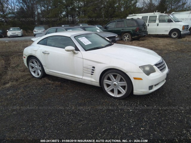 1C3AN69L94X001929 - 2004 CHRYSLER CROSSFIRE LIMITED WHITE photo 1