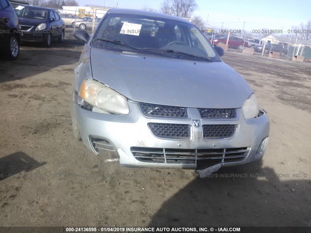 1B3EL46X95N547157 - 2005 DODGE STRATUS SXT SILVER photo 6