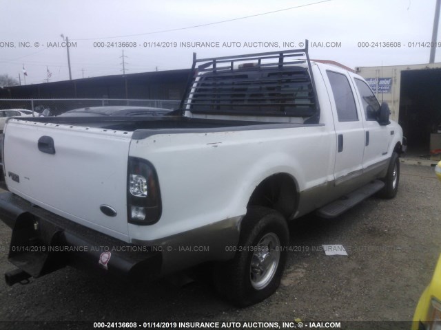 1FTSW31F3YEC54828 - 2000 FORD F350 SRW SUPER DUTY WHITE photo 6