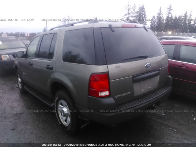 1FMZU72KX4ZA15539 - 2004 FORD EXPLORER XLS/XLS SPORT GRAY photo 3