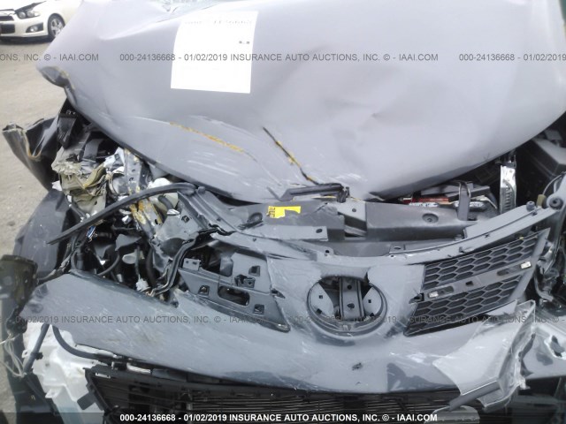 2T3RFREV8FW253330 - 2015 TOYOTA RAV4 XLE GRAY photo 10