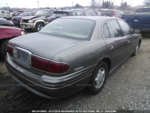 1G4HR54K3YU155613 - 2000 BUICK LESABRE LIMITED BROWN photo 4