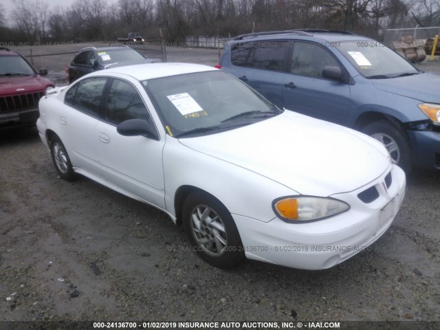 1G2NF52EX4M688523 - 2004 PONTIAC GRAND AM SE1 WHITE photo 1