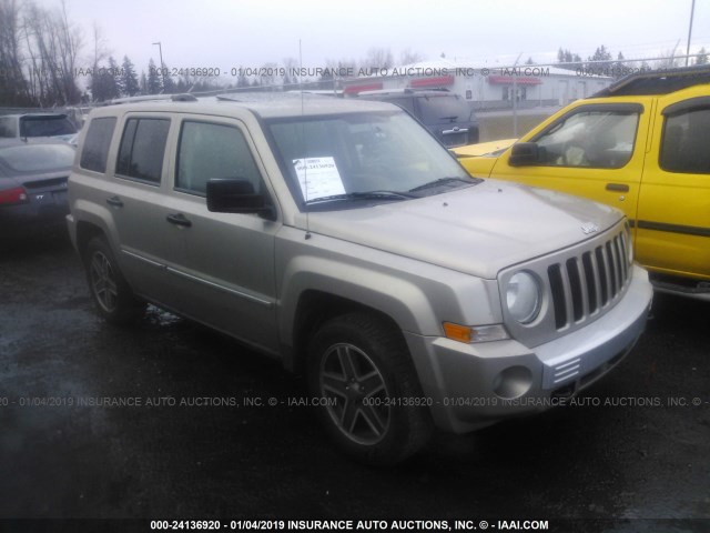 1J8FF48BX9D237096 - 2009 JEEP PATRIOT LIMITED GOLD photo 1