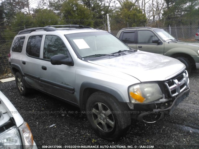 4NUES16S646130127 - 2004 ISUZU ASCENDER S/LS/LIMITED SILVER photo 1