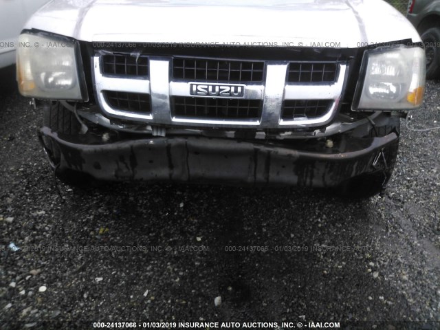 4NUES16S646130127 - 2004 ISUZU ASCENDER S/LS/LIMITED SILVER photo 6