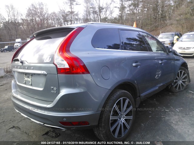 YV449MRU7H2197914 - 2017 VOLVO XC60 T6/INSCRIPTION GRAY photo 4