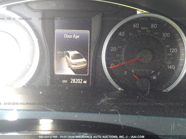 4T1BF1FK3HU694513 - 2017 TOYOTA CAMRY LE/XLE/SE/XSE BLUE photo 7