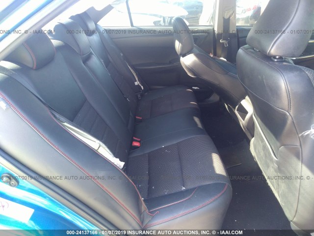 4T1BF1FK3HU694513 - 2017 TOYOTA CAMRY LE/XLE/SE/XSE BLUE photo 8