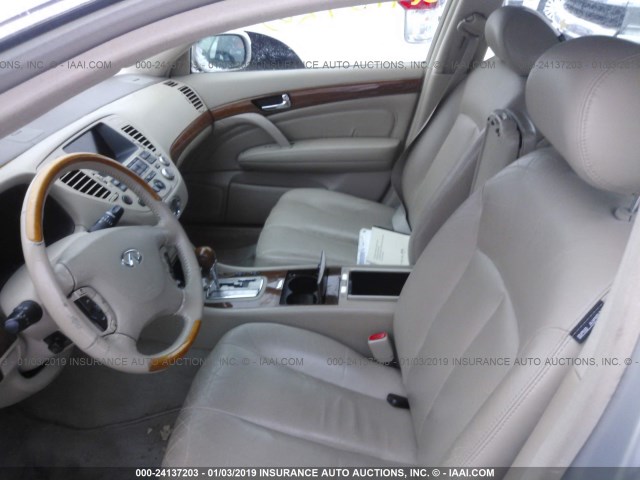 JNKBF01A62M006250 - 2002 INFINITI Q45 GOLD photo 5