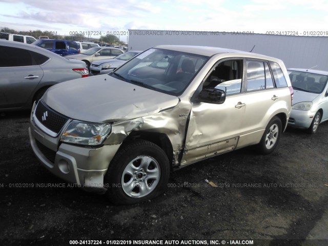 JS3TD941884102807 - 2008 SUZUKI GRAND VITARA  GOLD photo 2