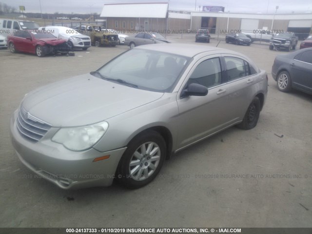 1C3LC46K38N285462 - 2008 CHRYSLER SEBRING LX GOLD photo 2