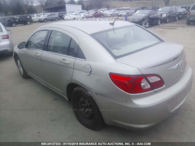 1C3LC46K38N285462 - 2008 CHRYSLER SEBRING LX GOLD photo 3