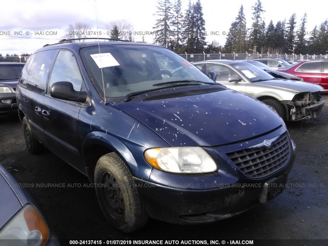 1C4GJ25B53B322546 - 2003 CHRYSLER VOYAGER BLUE photo 1